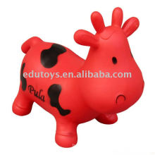 Nueva vaca de salto Vaca inflable juguetes para niños